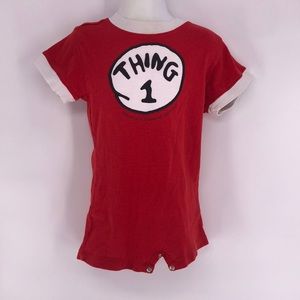 Dr. Seuss Thing 1 one piece